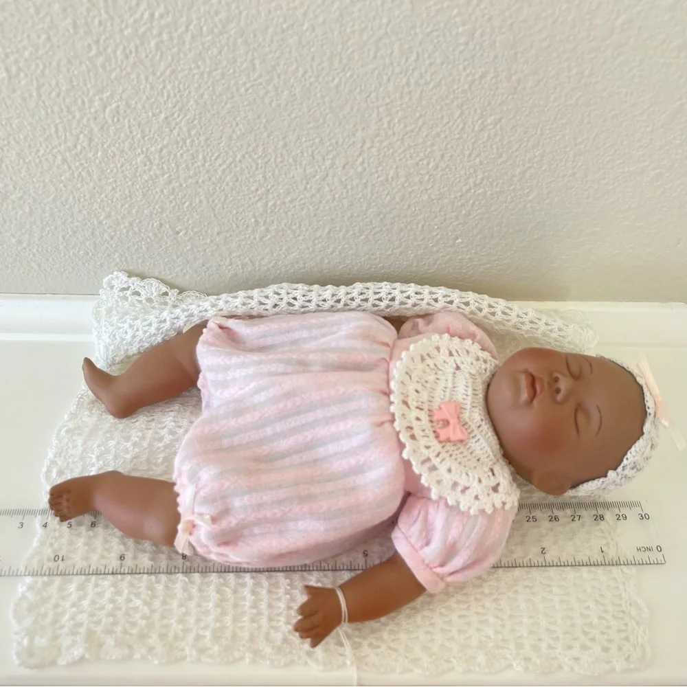 Berdine Creedy Rosey Porcelain Baby Doll 10 Inch